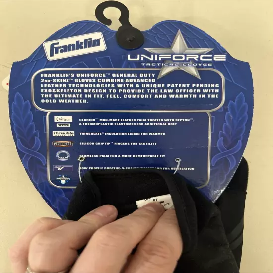 Franklin Uniforce Gloves - Cold Weather 17732F0 Size X-SM SKINZ II