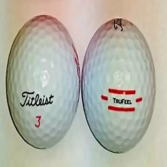 30 Titleist Tru-Feel 2020 Version in Grade AAAAA used Tru Feel FREE SHIP