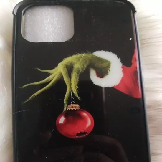 iPhone 12 Pro Max phone Case Grinch Black Red