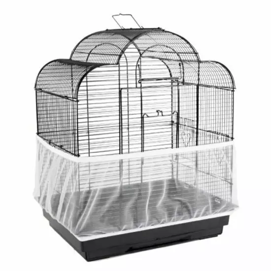 Bird Cage Catcher Guard Birdcage Cover Nylon Mesh Net for Parrot Parakeet