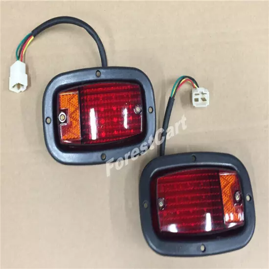 Club Car DS Golf Cart LED Taillight with Turning Signal Brake Tail Light 4 wires