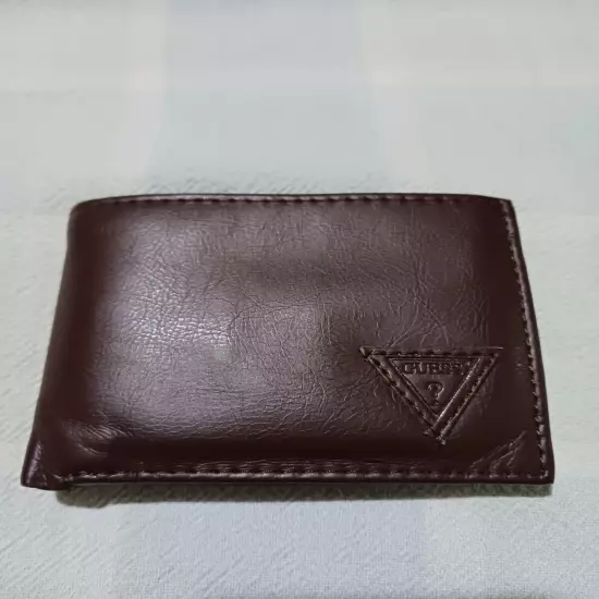 Men's Guess Brown Leather Wallet