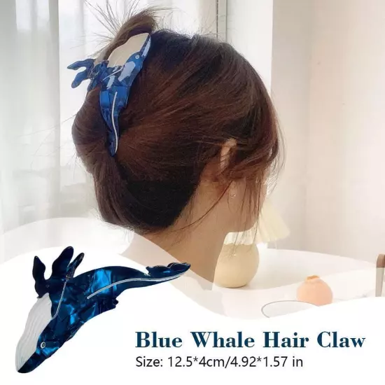 Women Geometric Shark Clip Hair Claw Grip Crab Clamp Headwear Hairpin J5K9 ◇ю