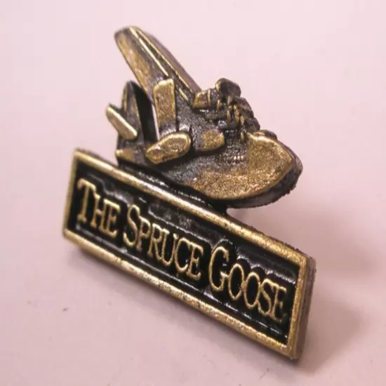 Hercules Spruce Goose Hughes H4 Vintage Tie Tack Lapel Pin aviation museum