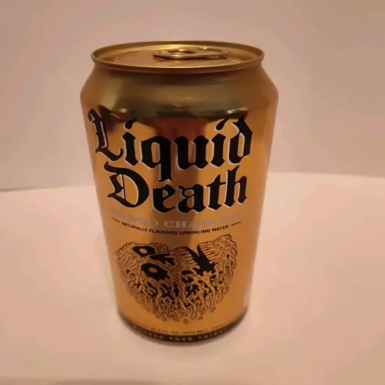 Liquid Death Mango Chainsaw Sparkling Water ONE Individual Can 16.9 OZ 568 ML