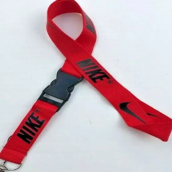 Nike Lanyard Detachable Keychain Badge ID Holder Phone Strap Multi Color