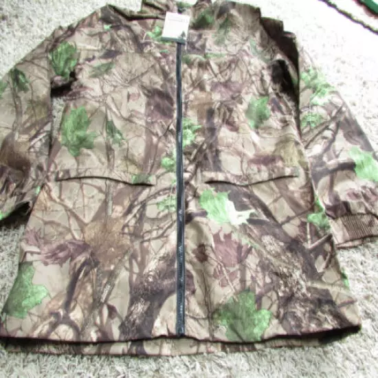 NEW TRACKER CAMO HUNTING CAMO JACKET MENS S WATER RESIST