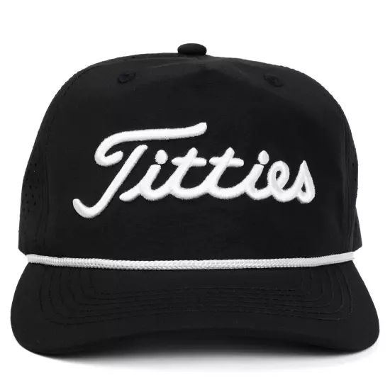 Titties Golf Rope Hat