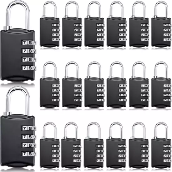 4 Digit Combination Lock Small Combo Locks Luggage Number Locks Outdoor Waterpro