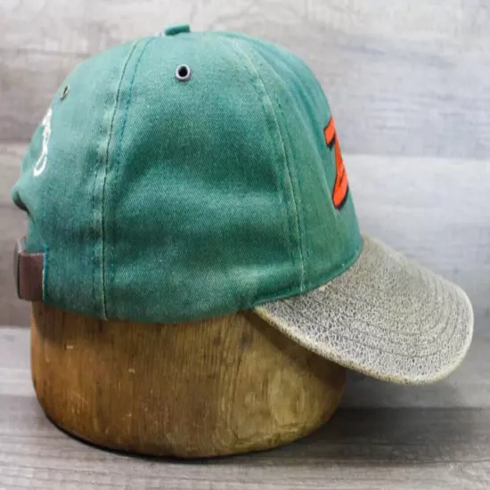 VTG 90's Chevy Silverado Z71 Green Adjustable Strap Back Hat Cap Unisex Made USA