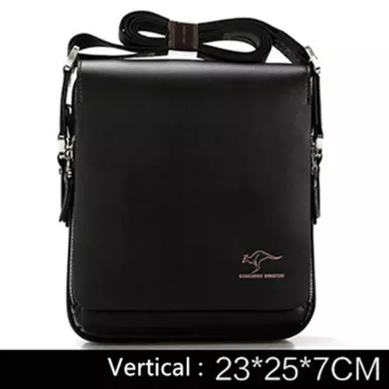 New Arrived Luxury Brand Men'S Messenger Bag Vintage PU Leather Shoulder Bag Han