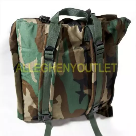 NEW US ARMY COMBAT PATROL PACK BACKPACK WOODLAND CAMOUFLAGE 8465-01-287-8128