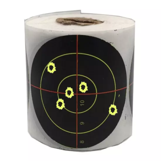 250Pcs/roll Self-adhesive Shooting Paper Target Stickers 7.5cm