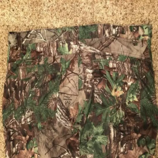 Men's 2XL Redhead Realtree Camo Cargo Pants 100% Poly Adjustable Waist - NWOT