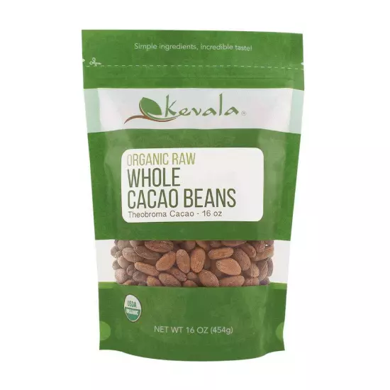 Organic Raw Cacao Beans 1Lb