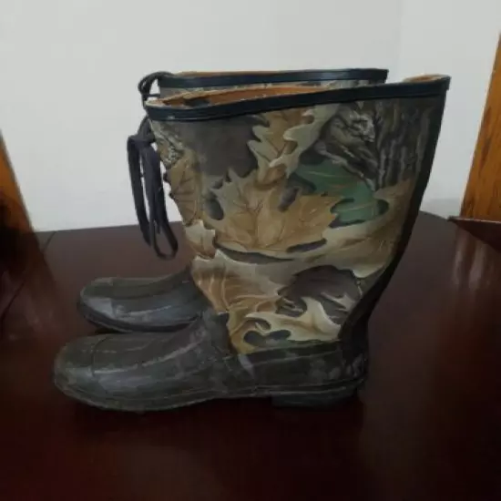 Cabelas Advantage Wetland Hunting Steel Shank Boots size 13