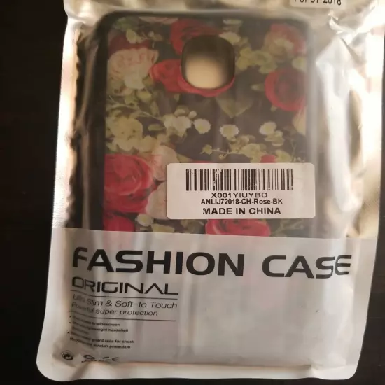 Fashion Case Original Galaxy 2018 J7 Rose Black Red Fashion Phone Case Slim&Soft