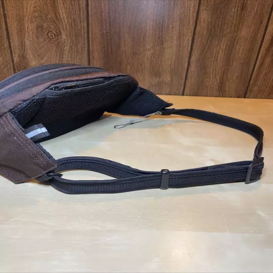 PacSafe Anti-Theft Travel Gear Brown Fanny Pack StashSafe #100 Hip Pack PB020