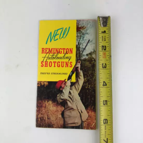 Vintage 1948/49 REMINGTON Autoloading Shotgun Brochure M-48 & 11-48 Intro