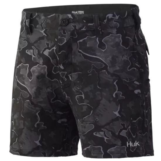 30% Off HUK LOW COUNTRY CAMO FISHING PERFORMANCE SHORT-Pick Color-Free Ship