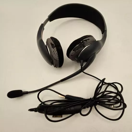 Lot of 9 Jabra UC VOICE 150 MS HSC010 Headsets FOR PARTS OR REPAIR