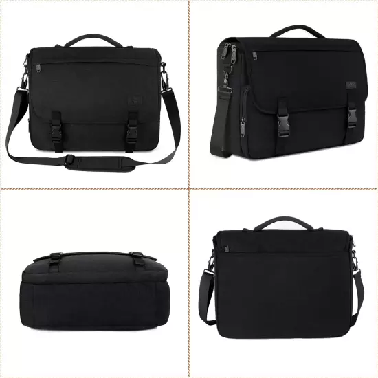 Messenger Bag for Men, Briefcases Lightweight Men'S Laptop Bag 15.6 Inch