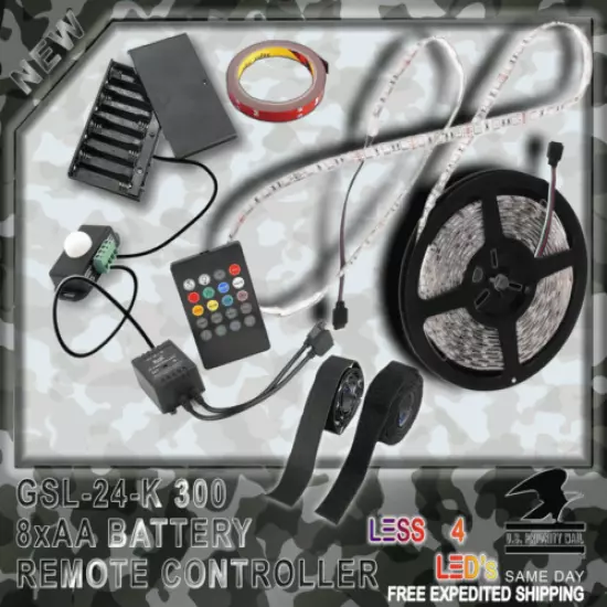 Accessories for Gun Safe Lights, Motion Sensor, Power Supply, Led Strip etc...