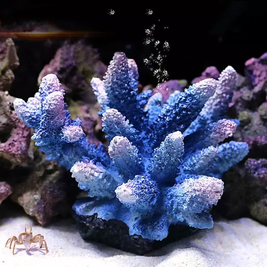 Artificial Resin Coral Reef Aquarium Ornaments Landscaping Fish Tank Decor Home