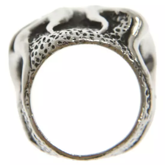 Starlingear Hot Head Puncher Ring Sterling Silver 925 US Size 10