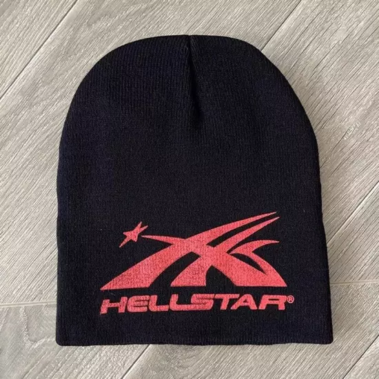 Hell Studios star Sample Beanie Hat Knitted Casual High Street Woolen Cold Hat