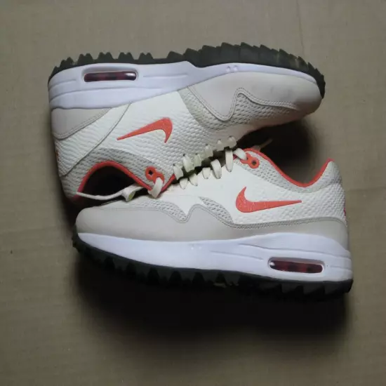 NIKE AIR MAX 1 G GOLF SHOES MEN'S SIZE US 10 White CI7576 102