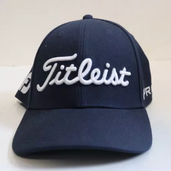 Titleist Pro V1 Golf Hat Cap Tour FJ Blue Size 7 1/4