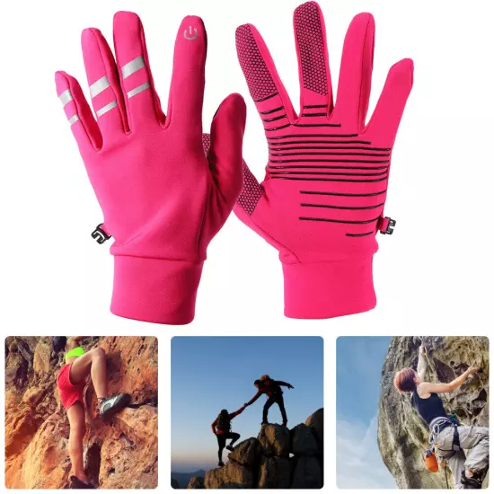 (L)Running Liner Glove Outdoor Climbing Adventure Glove Touchscreen