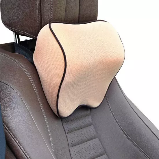 Car Headrest Pillow Neck Breathable Auto Neck Rest Headrest Cushion Seat