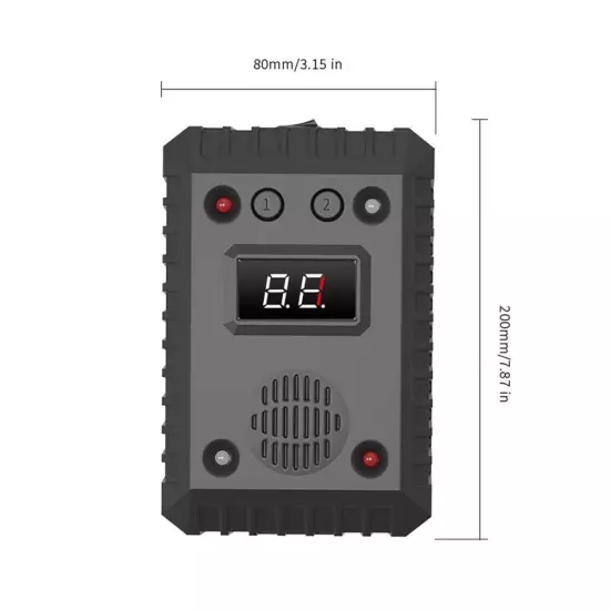 Black Powered Rat Deterrent Keep Mice Away From Car Ultrasonic Rats Repellent яχ