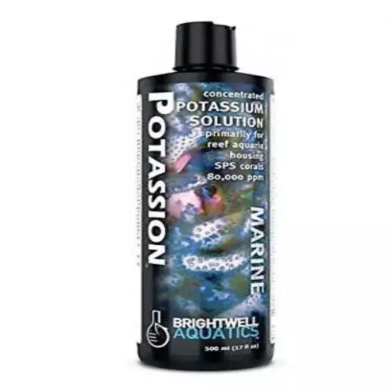 Brightwell Aquatics Potassion 500mL SPS Coral Liquid Ionic Potassium Supplement