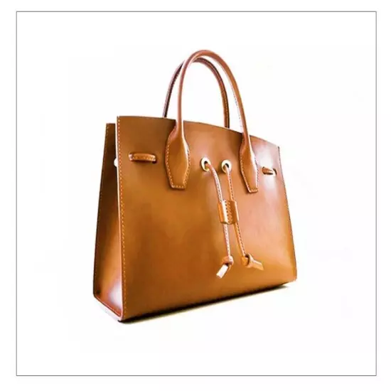 Leather Craft Acrylic Men's Tote Bag Briefcase Handbag Pattern Stencil Templates