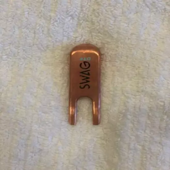 RARE Swag Golf DTF COPPER Divot Tool - Don't Give a Putt Release Limited Edition