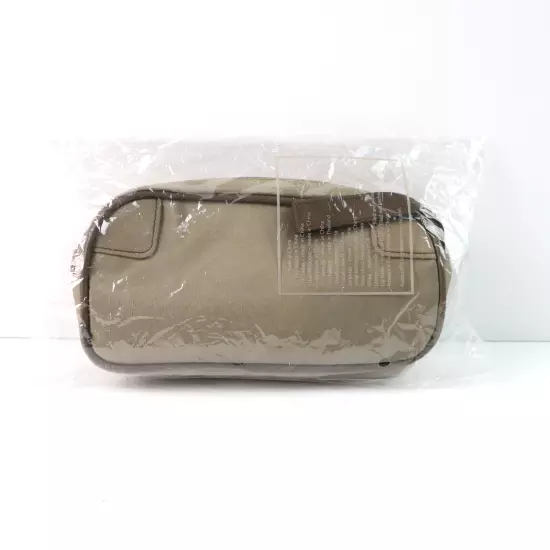 Delta Light Brown Travel Accessories Toiletries Bag Amenity Kit