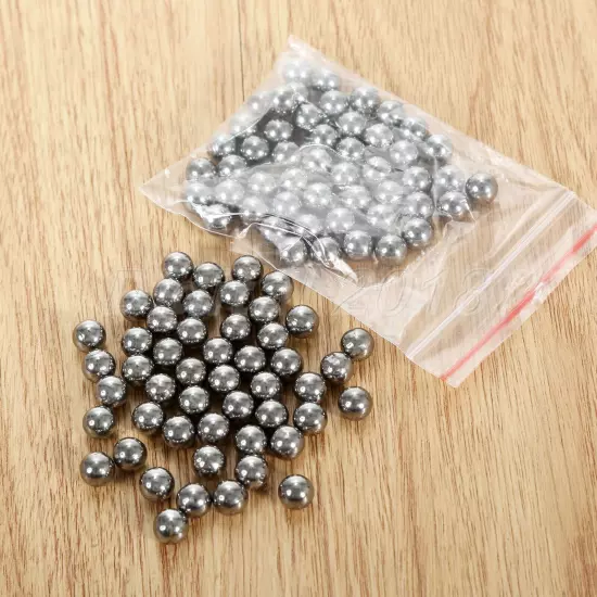 100pcs Carbon Steel Bearing Balls for Slingshot, creat nice shooting experience