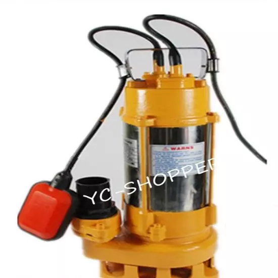 Heavy Duty Submersible Sewage Water Drainage Sump Pump - Industrial Grade