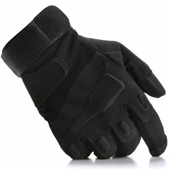 Men's Tactical Full Finger Gloves Non-Slip Outdoor Cycling Hunting Bike Gloves