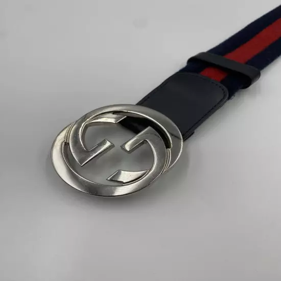 Gucci Interlocking Leather Belt Men s