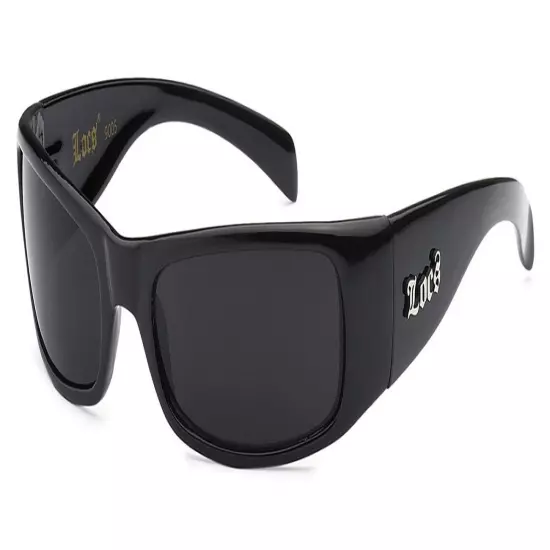 LOCS Hardcore Gangster Sunglasses Classic Lowrider Biker Cholo Designer Eyewear