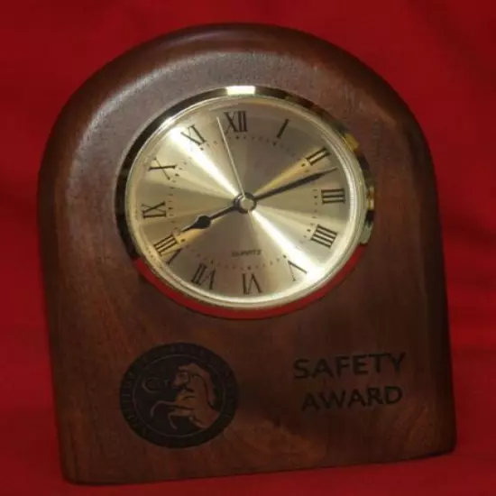 Colt Firearms Factory Safety Award Sample Clock 1980s