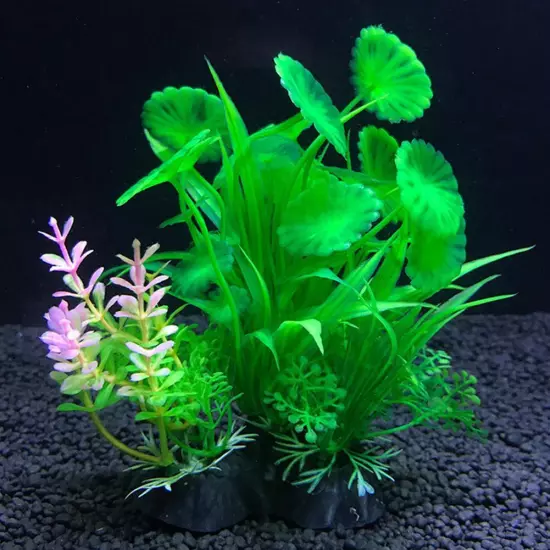 Artificial Underwater Plants Aquarium Water Plant Fish Tank Landscape Deco NEW~