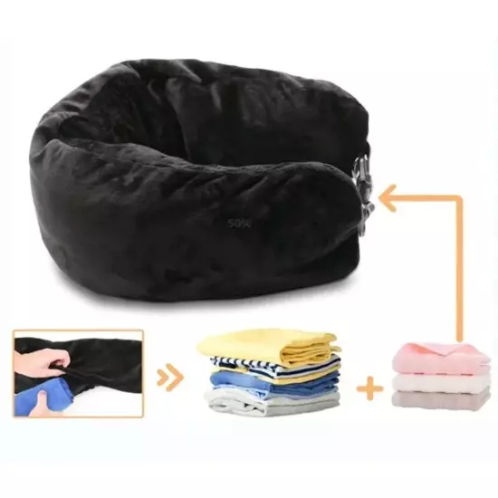 Waterproof Stuffable Neck Lycra Fabric Pillowcase Storage Bag