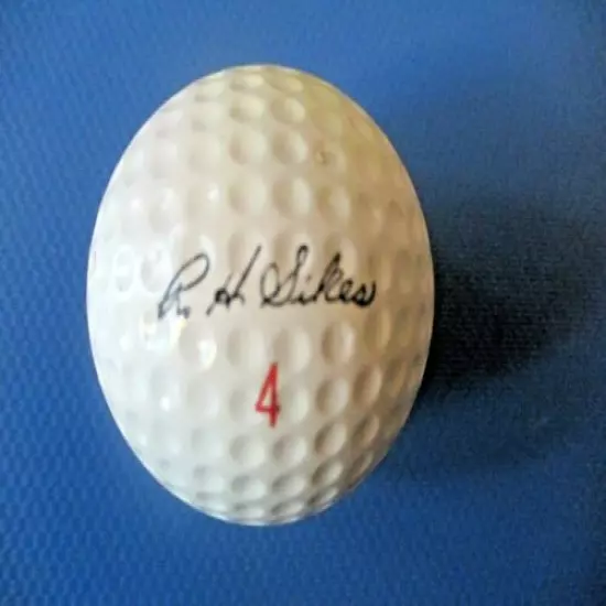 vtg rare - R.H. SIKES - Signature Golf Ball - Ajay - New, Old Stock