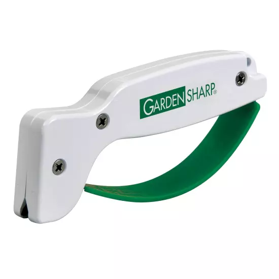 AccuSharp Garden Tool Sharpener, Diamond-Honed Tungsten Carbide Blades,