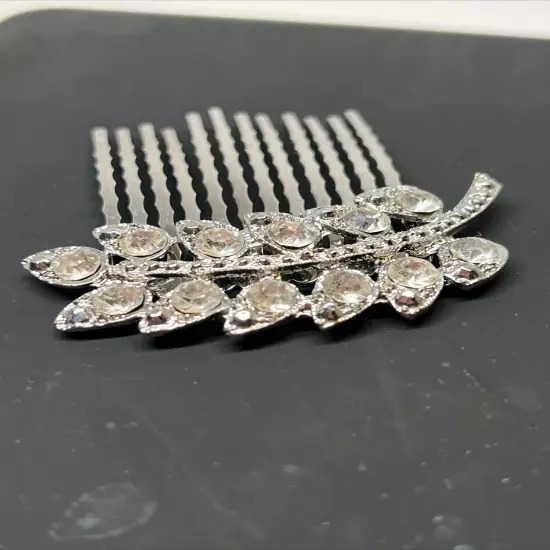 Wedding Hair Comb for Brides Bridal Party Rhinestone Crystal Side Comb Hair Clip